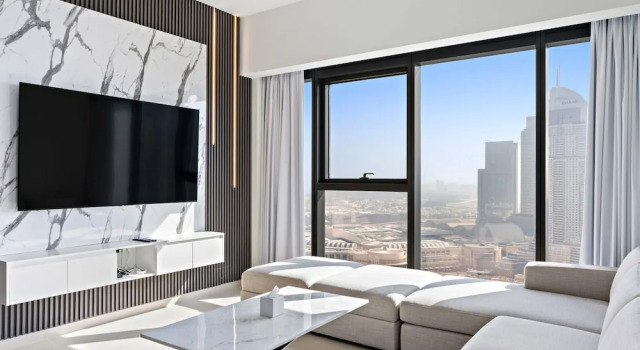 Апартаменты Luxurious Apart - Spectacular Fountain Burj View