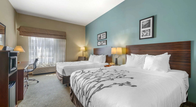 Четырёхместный номер Standard Sleep Inn & Suites Rapid City