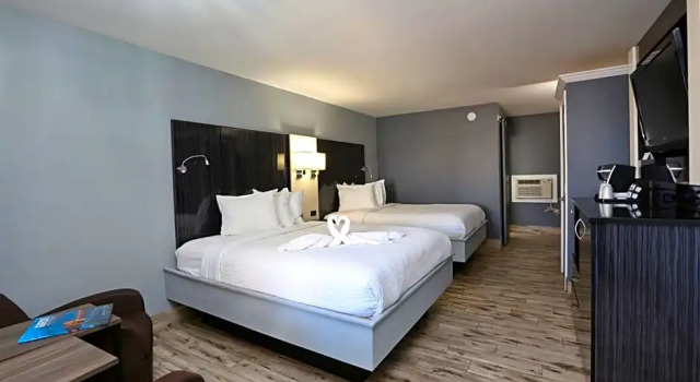 Номер Standard с видом на море Historic Waterfront Marion Motor Lodge in downtown St Augustine