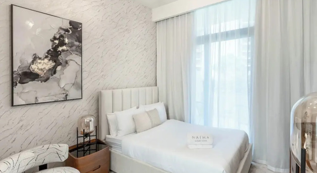 Студия Deluxe Nasma Holiday Homes - Azizi Riviera 41