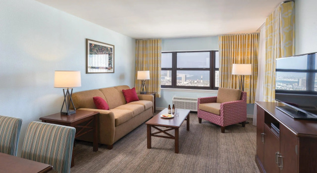 Номер Deluxe с 2 комнатами Club Wyndham Skyline Tower
