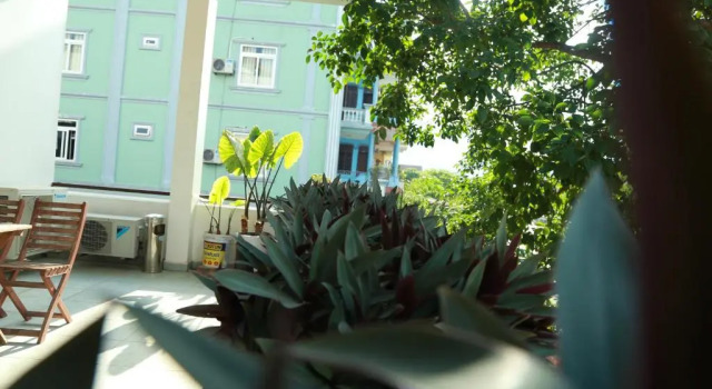 Семейный номер Standard с видом на сад Thien Thanh Hotel