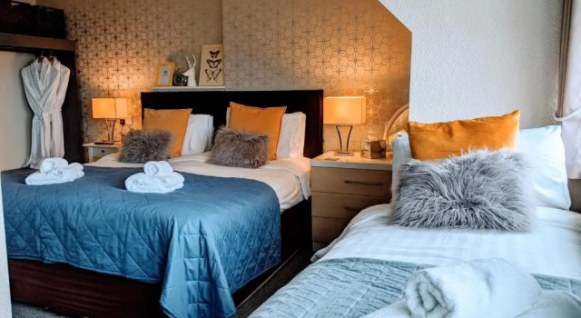 Семейный номер Standard с видом на море Ebor Lodge
