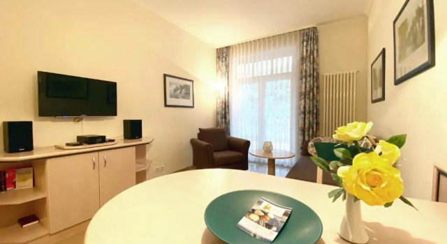 Апартаменты Ferienwohnung Ostseeblick in der Villa Seeadler Binz