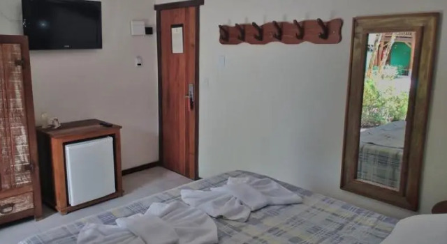 Двухместный номер Standard с балконом Pousada Casa de Praia