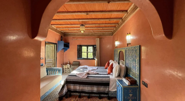 Двухместный номер Superior с балконом и с видом на горы Riad Jnane Imlil