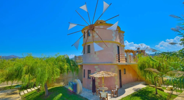 Апартаменты Цокольный этаж c 1 комнатой с балконом Anemomili Village