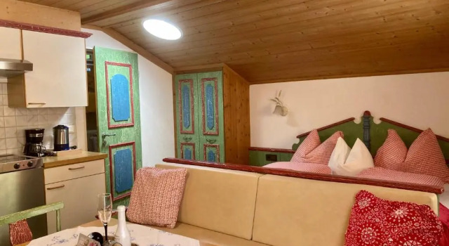 Студия с балконом Haus Sonnleiten