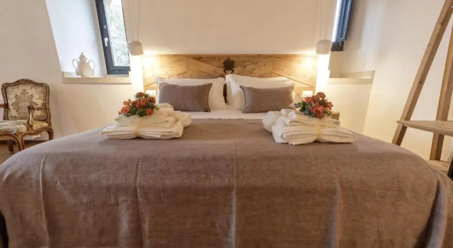 Двухместный люкс Villa Neviera Wine Resort & Spa by Cantine Due Palme