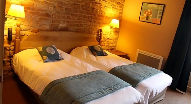 Двухместный номер Standard Logis Hôtel La Fleur de Lys