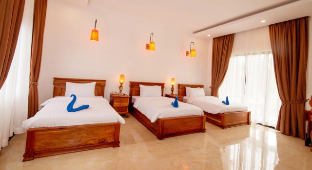 Borei Hang Tep Residence & Spa, Забронировать Курортный отель Курортные отели Сиемреап, рядом с Psa Krom Market, Курортный отель