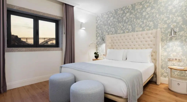 Двухместный номер с видом на реку Eurostars Porto Douro