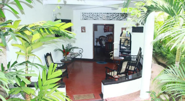 Кровать в общем номере Traditional Kandyan House