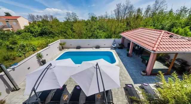 Luxury Villa With Pool - H, Đặt Biệt thự Khách sạn ở Zaton có hồ bơi, Hồ bơi
