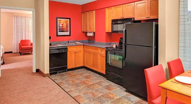 Четырёхместный люкс с 2 комнатами Residence Inn Atlanta Midtown 17th Street