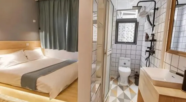 Кровать в общем номере (женский номер) Luoyang Xiyue Homestay