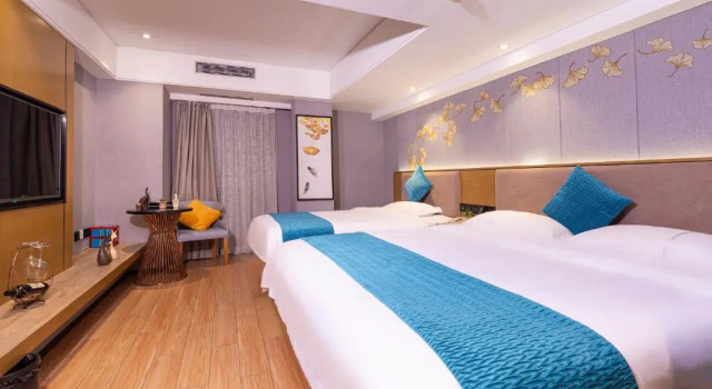 Двухместный номер Deluxe с видом на город Orange Tree International Hotel Zhujiang New Town Huacheng Sqaure Branch