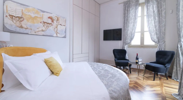 Двухместный номер Standard с балконом и с видом на озеро B&B Villa Costanza