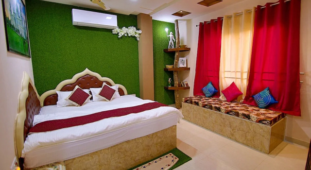 Четырёхместный номер Deluxe The Hideout Agra Garden Homestay - Near Taj Mahal