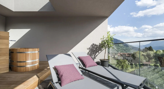 Люкс с балконом и с видом на горы Vinea - Suites