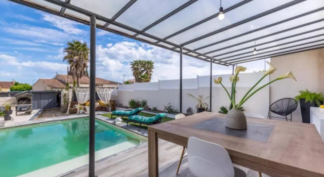 Вилла Villa avec piscine au calme 6 personnes