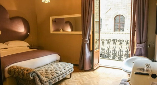 Апартаменты Luxury с балконом и с видом на город Palazzo Gallery