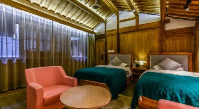 Люкс Standard Hongcun Yunxi Mengying Huizhou courtyard Resort