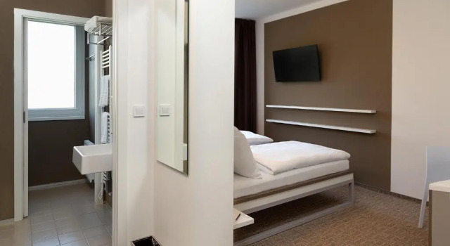 Standardowy rodzinny pokój z widokiem na ogród SKY Hotel Prague