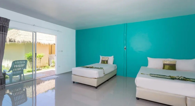 Номер Deluxe с балконом и с видом на сад Koh Yao Heaven Beach Resort