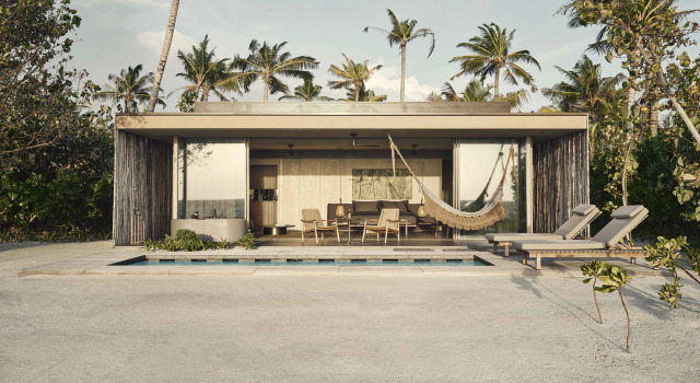 Двухместная вилла Beach Pool c 1 комнатой с видом на закат Patina Maldives, Fari Islands