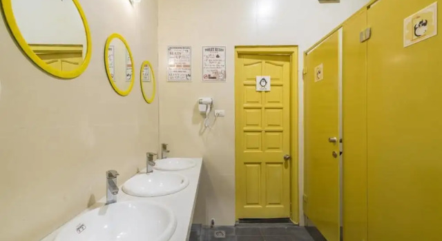 Кровать в общем номере Hanoi EcoStay 2 hostel