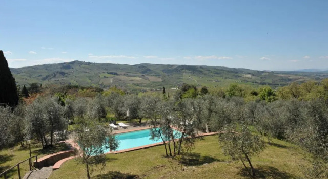 Двухместный номер Deluxe с красивым видом из окна Agriturismo La Camporena