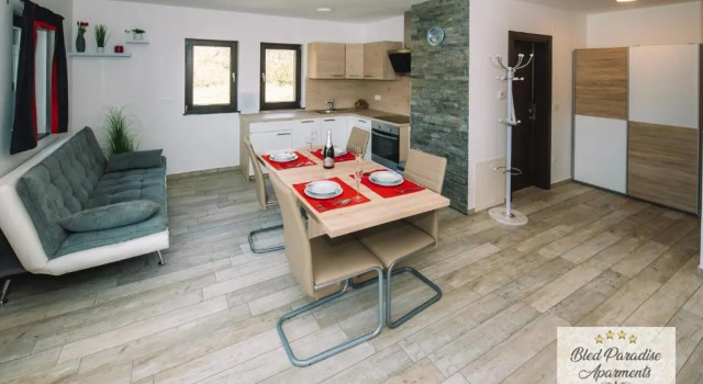 Апартаменты c 1 комнатой Bled Paradise Apartments