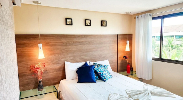 Семейные апартаменты с балконом Carneiros Beach Resort