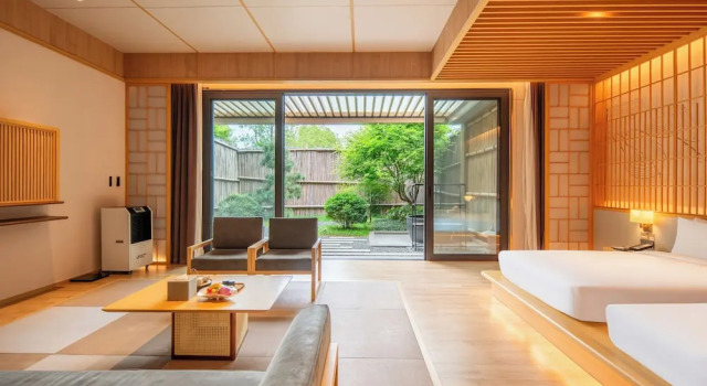 Двухместный номер Standard Hyakumangoku Onsen Hotel