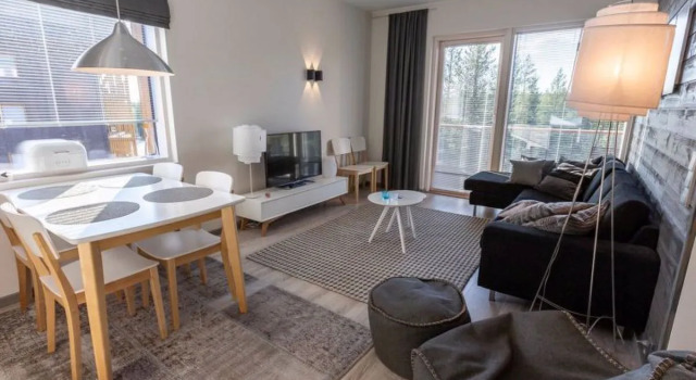Tunturinlaita c9, 2 skipasses included, Buchen Sie Hotel Hotels in Lappland mit Parkplatz, Parkplätze