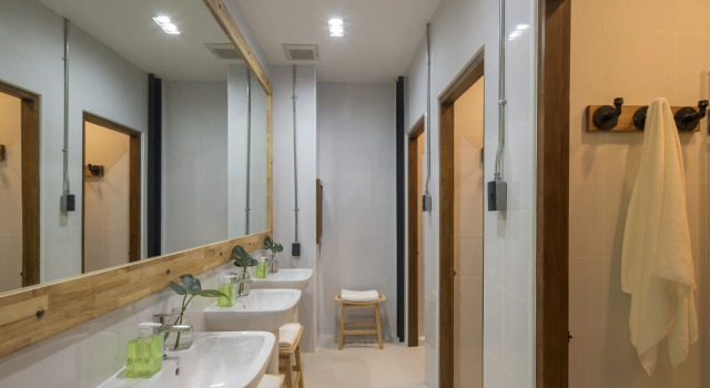 Кровать в общем номере (женский номер) Timber Hostel