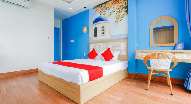 Santorini House and Coffee, Rezerwuj Hotel Tanie hotele w Da Nang