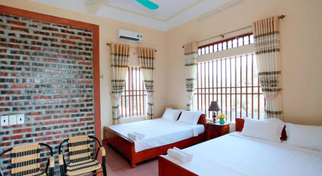 Семейный номер Standard с видом на горы Ninh Binh Mountain View Homestay & Restaurant