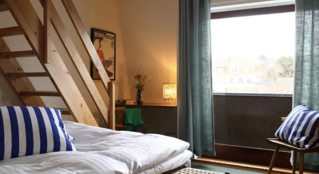 Семейный номер Standard с видом на внутренний двор Strandhotellet Sandvig