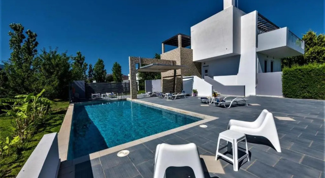 Xenos Villa 1 With Private Swimming Pool Near The Sea, 예약 빌라 Tigaki 그리스