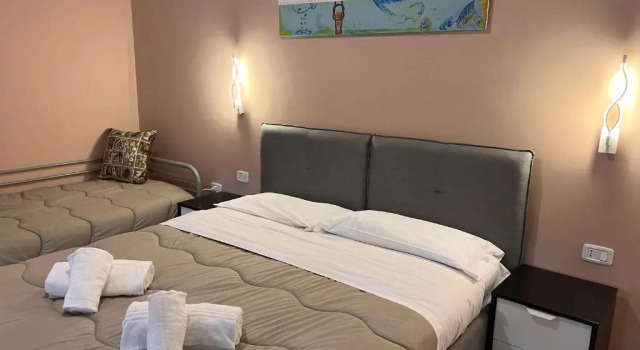 Двухместный номер Deluxe с балконом B&B Villa degli Angeli