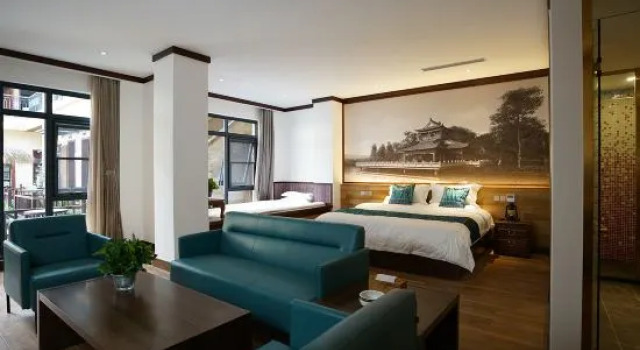 Люкс Guanzhong Yuansu Hotel (Liquan Yuanjia Village)
