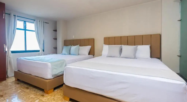 Standard quadruple chambre Hotel Bossanova