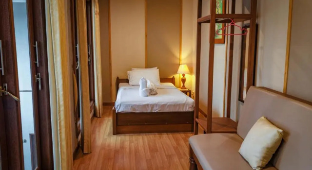 Standard Einzel Zimmer Family Hotel Gradia 2