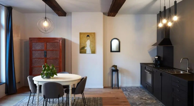 Апартаменты c 1 комнатой La Petite Histoire gîtes-appartements