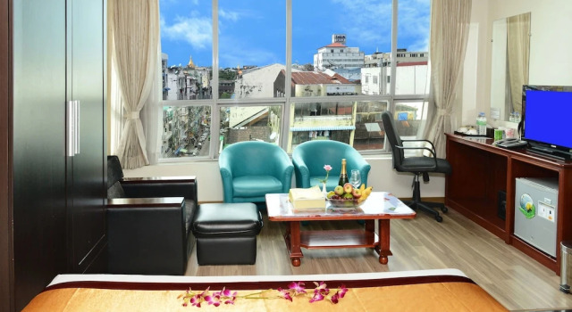 Двухместный номер Deluxe с видом на город Hotel Grand United - Chinatown