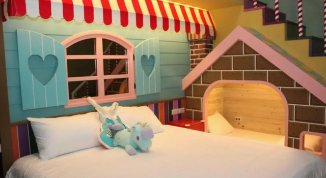 Четырёхместный номер Superior с видом на горы Hi Kids B&B