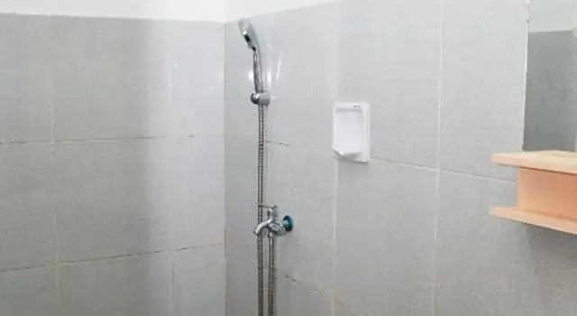 Кровать в общем номере Woza Inn Boracay