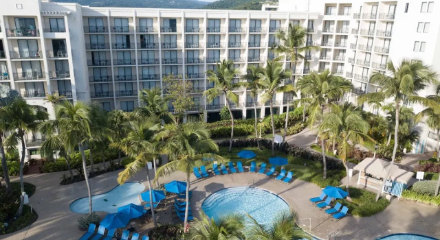 Номер Standard с видом на бассейн Wyndham Grand Rio Mar Rainforest Beach and Golf Resort